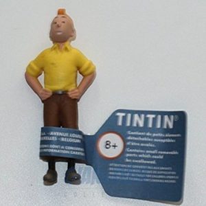Figurine de collection Tintin debout mains sur les hanches – 6 cm – Moulinsart –