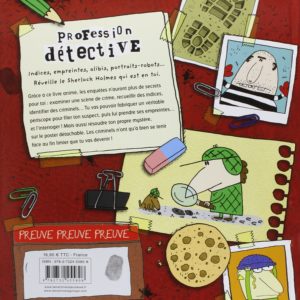 Profession détective – Écrit par Dan Waddell – Illustré par Jim Smith – Editions De La Martinière Jeunesse –