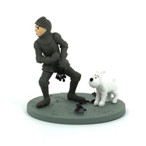 Tintin en armure et Milou – coffret de collection – Moulinsart –