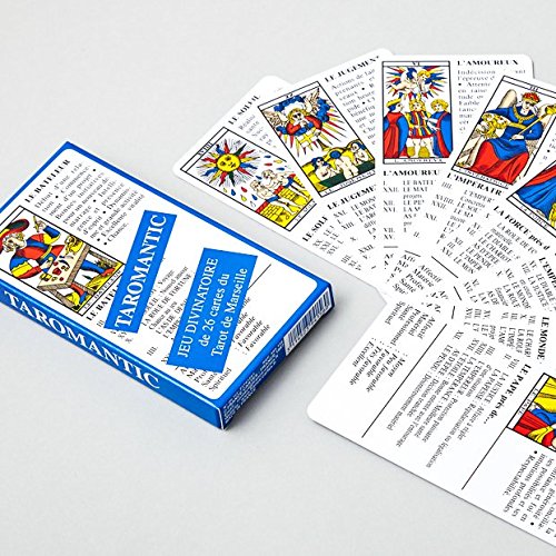 lames jeu divinatoire de 26 cartes Tarot de Marseille 0679770458