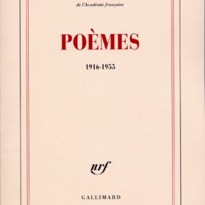 Poèmes 1916-1955 – Jean Cocteau – NRF – Gallimard –