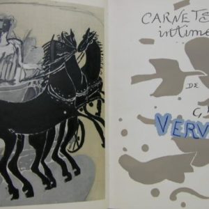 Verve Vol. VIII, N ° 31 ET 32 – Carnets intimes de Georges Braque – Éditions de la revue VERVE Paris 1955 –