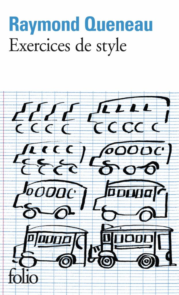 Exercices de style Raymond Queneau Folio Texte intégral Gallimard Bouquinerie Bettybook Exercices de style Raymond Queneau Folio Texte intégral Gallimard Bouquinerie Bettybook