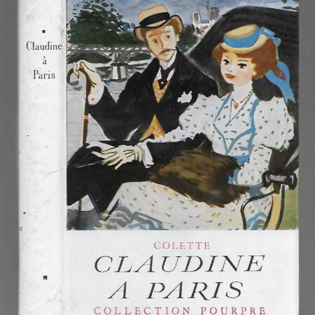 Claudine à Paris - Colette - Collection Pourpre - Éditions Albin Michel - 1950 -