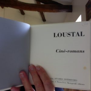 Ciné-romans – Loustal – Éditions Comixland – D.L. 1er trimestre 1988 –