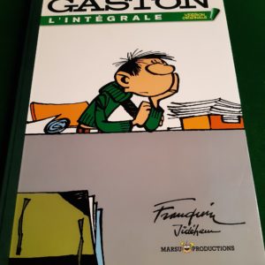 Gaston l’intégrale 1959-1960 – Version originale – Franquin – Jidéhem – Marsu Productions DL Novembre 2006 –