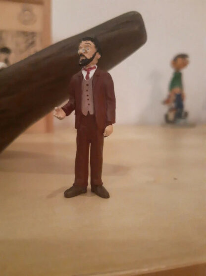 Figurine "Mr Ivan Ivanovitch Sakharine"/ Hergé/ Plastoy - H. 6 cm - Rare -