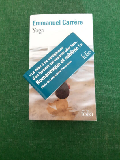 Yoga - Emmanuel Carrère - Folio n° 7116 - Gallimard - DL Août 2022 - – Image 2