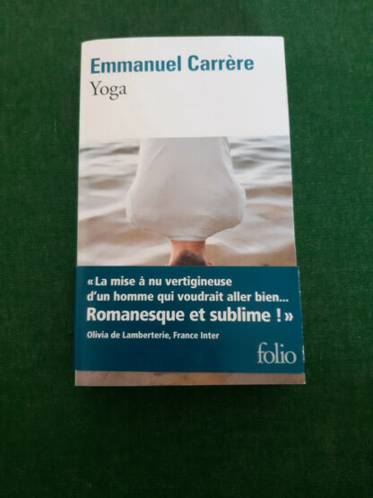 Yoga - Emmanuel Carrère - Folio n° 7116 - Gallimard - DL Août 2022 -