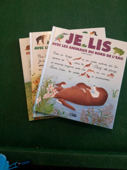 Lot de trois livres : Je lis avec les animaux... Éditions Lito - 2016 -